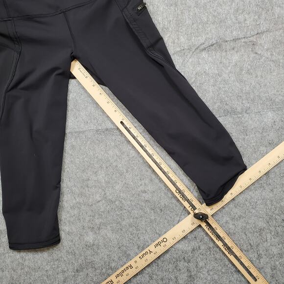 Lululemon Leggings Womens 6 Black Run Workout Gym 17" Athletic Stretch - Picture 4 of 9
